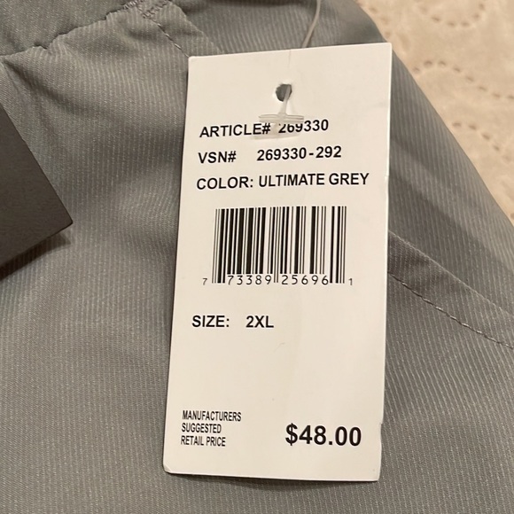 Hollywood Stretch Tech Gray Short Men’s 2XL - Picture 6 of 8